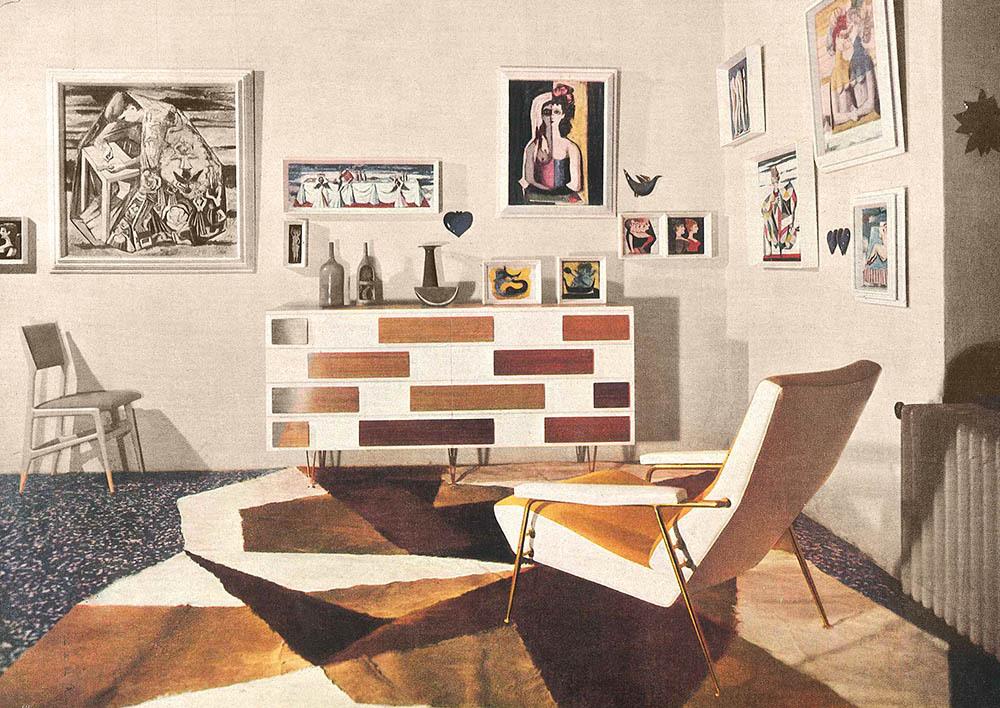 Phong cách thiết kế nội thất chung cư nhỏ Gio Ponti Phong cách thiết kế nội thất chung cư nhỏ Gio Ponti