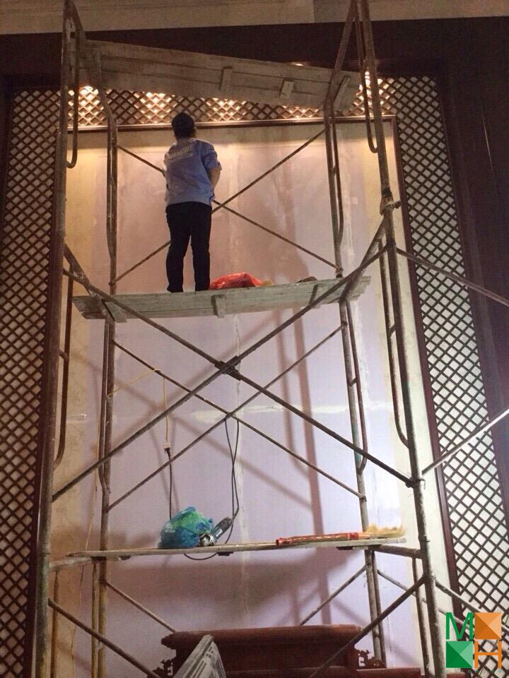 Tư vấn thi công giấy dán tường